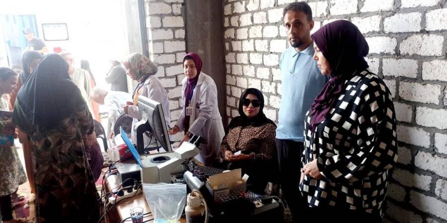 قافلة طبية بعزبة بريك الدلنجات