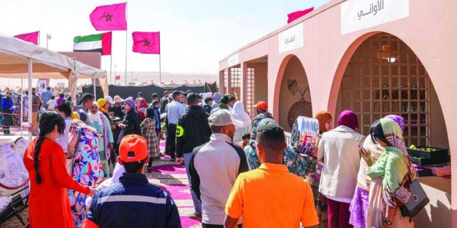 جناح الإمارات في «طانطان».. الموروث الثقافي بأبهى أشكاله