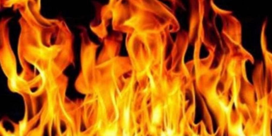حريق بمخيم للنازحين السوريين في خربة داوود العكارية والاضرار مادية