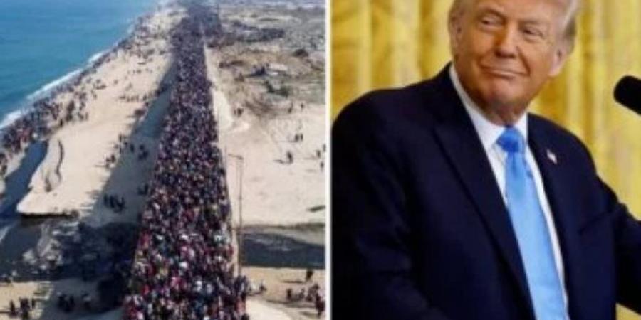 ترامب يطرح فكرة السيطرة على غزة مجددا.. ويؤكد: سأحولها لـ "منطقة حرية"