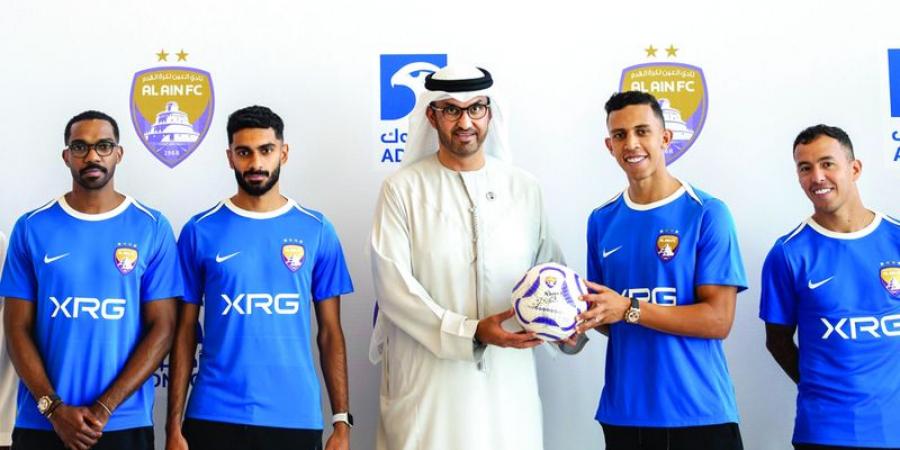 العين يوقع اتفاقية رعاية تاريخية مع «أدنوك» و«XRG»