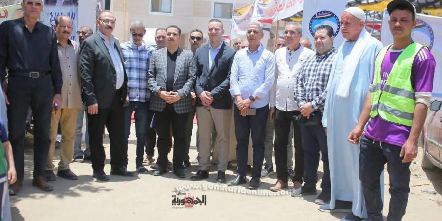 توقيع الكشف الطبي علي ٣٠٠٠ حالة بمركز مغاغة 