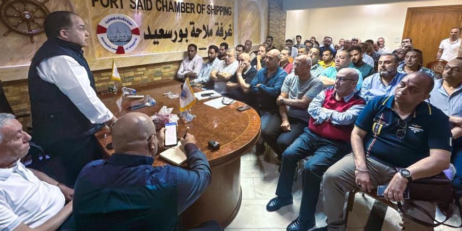 عموميةغرفةملاحةبورسعيدتناقش تضررالمقاولون من عمل شركةجمع المخلفات