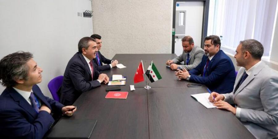 وزير التربية يبحث مع نظيره التركي تعزيز التعاون التربوي المشترك