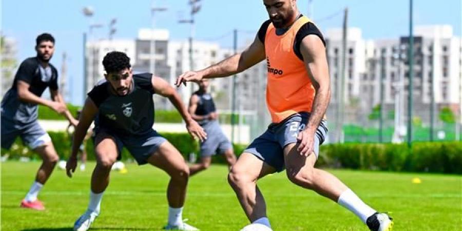 رفع الحمل البدني للاعبي الزمالك قبل لقاء بتروجت فى الدوري