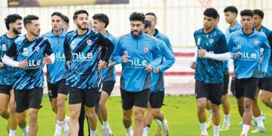 تدريبات تأهيلية وبدنية للاعبي الزمالك استعدادًا لمواجهة بتروجت بالدوري