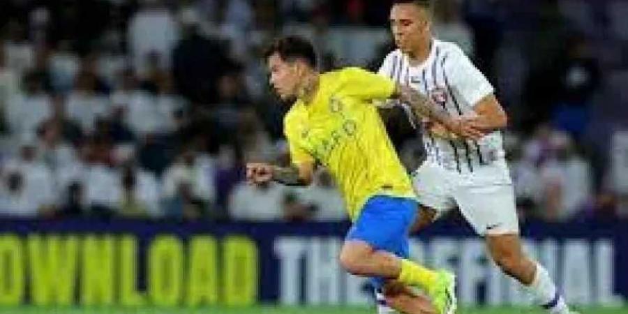 النصر السعودي يصتطدم بـ العين في الدوري الإماراتي 2025