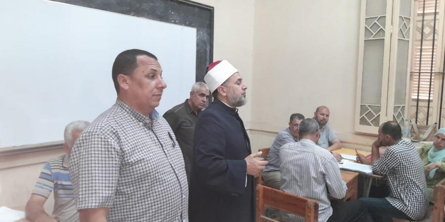 بدء أعمال تقدير الدرجات لمواد الشهادتين الابتدائية والإعدادية للفصل الدراسي الثاني بمنطقة الشرقية