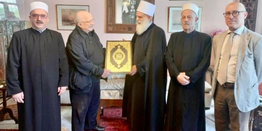شيخ العقل اتصل بجنبلاط مطمئنا بعد حادث السير وزار امين الداعوق وعقد اجتماعات مع اللجان في المجلس المذهبي