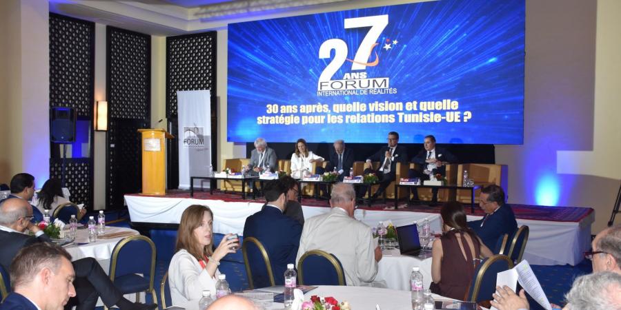 الدورة 27 للمنتدى الدولي لمجلة "رياليتي" تبحث مستقبل العلاقات بين تونس والاتحاد الاوروبي بعد 30 سنة من اتفاق الشراكة