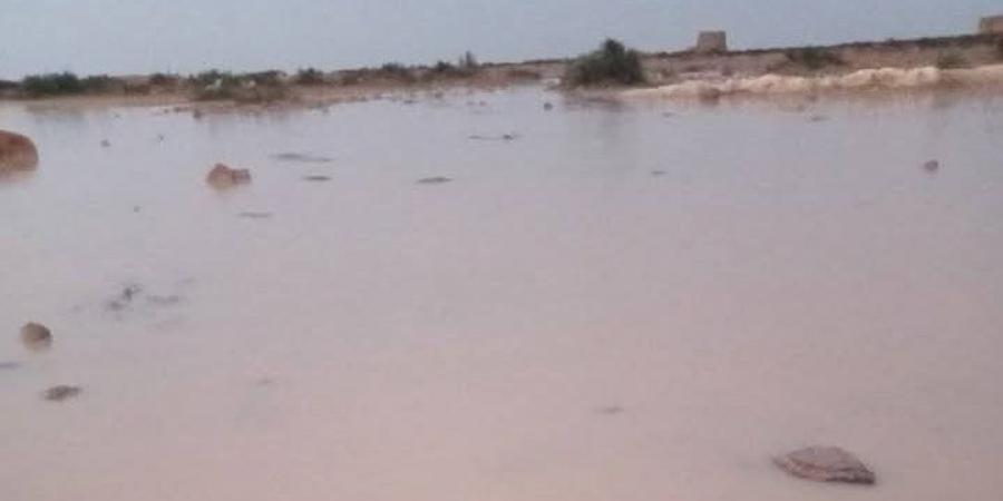 امطار رعدية علي غرب محافظة مطروح