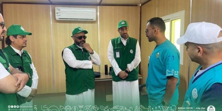 جولات ميدانية للوقوف على جهود وقاء في موسم الحج