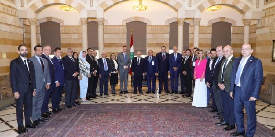 سلام لوفد من الجمعية المصرية اللبنانية لرجال الاعمال: نعمل لخلق مناخ ملائم لاستقطاب الاستثمارات