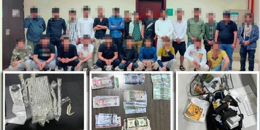 شرطة دبي تضبط تشكيلاً عصابياً يضم 41 مُتسولاً يقطنون في فندق