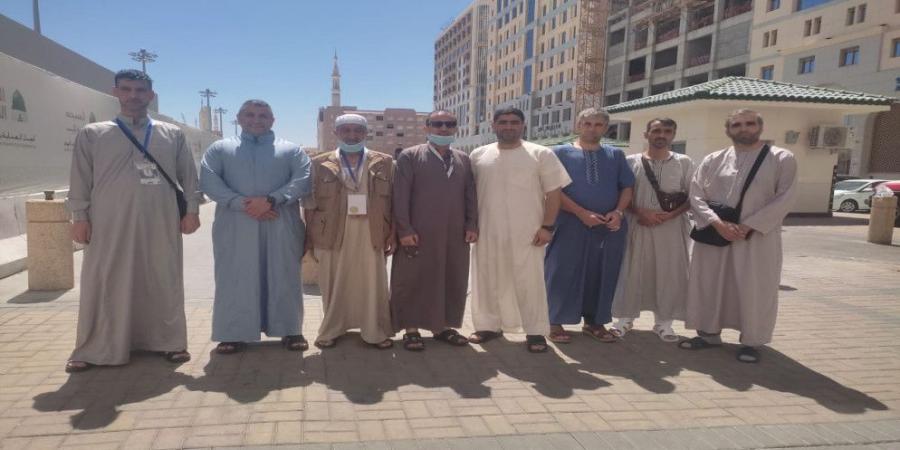 بعثة حج القوات المسلحة الأردنية/50 تصل المدينة المنورة