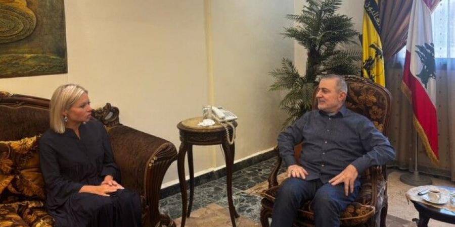 صفا بحث مع بلاسخارت في الاعتداءات الإسرائيلية ومخاطر التصعيد المحتمل وضرورة الالتزام بالقرار 1701