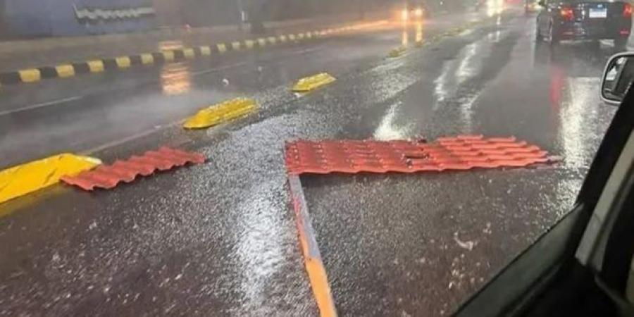 عاصفة قوية وغير مسبوقة تضرب الاسكندرية.. #خبر_عاجل