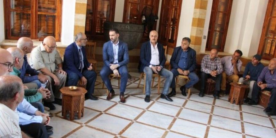 تيمور جنبلاط استقبل رئيس الأركان وقائمقام الشوف ومجالس بلدية واختيارية منتخبة