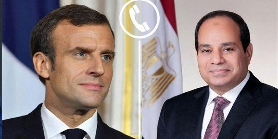 الرئيس المصري يتلقى اتصالًا هاتفيًا من نظيره الفرنسي