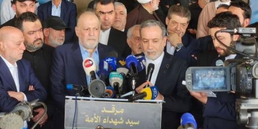 عراقجي زار مرقد سيد شهداء الأمة : الشعب اللبناني سينتصر على العدو الصهيوني بفعل دماء الشهداء