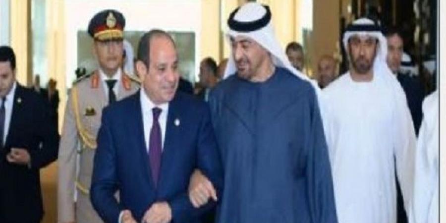 الرئيس السيسي وبن زايد يؤكدان أهمية الوقف الفوري لإطلاق النار في غزة