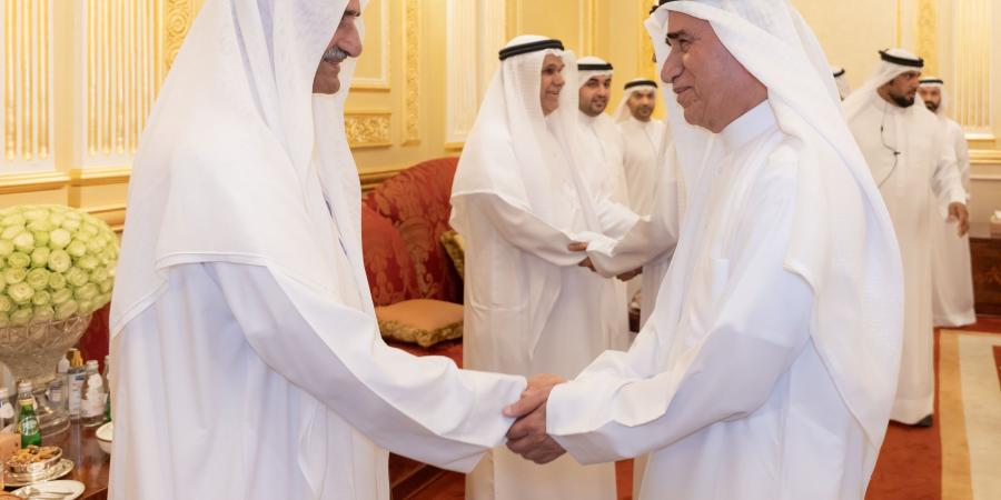 حمد الشرقي يستقبل المهنئين بعيد الأضحى المبارك