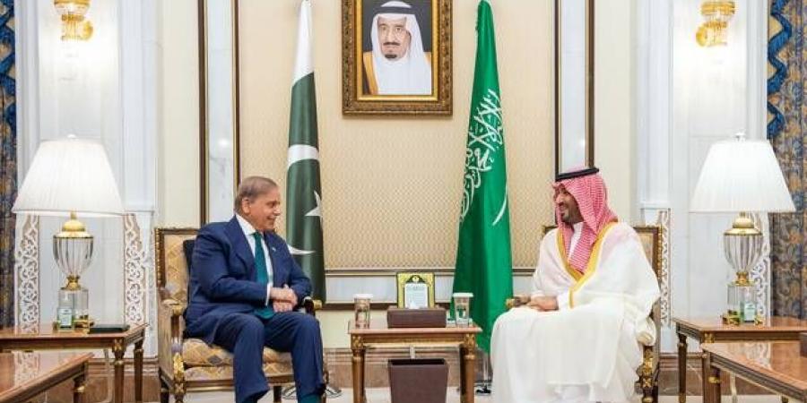 ولي العهد ورئيس وزراء باكستان يبحثان التطورات الإقليمية