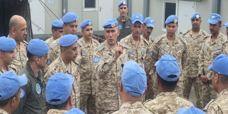 وحدة الطائرات العامودية الأردنية في الكونغو تحتفل بعيد الأضحى المبارك