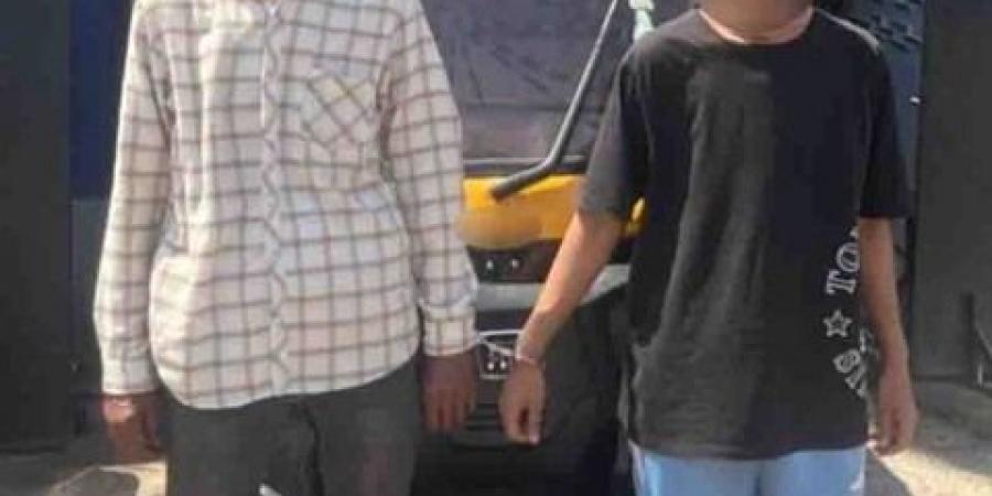 ضبط سائق توك ووالده تعديا على فرد مرور بالجيزة 