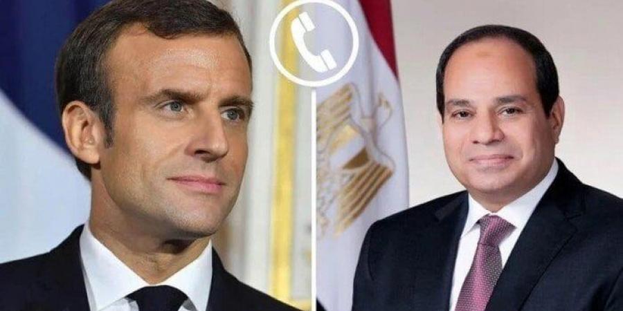 الرئيس السيسي ونظيره الفرنسي يشددان على أهمية استمرار التنسيق المشترك في مواجهة الأزمات الإقليمية والدولية