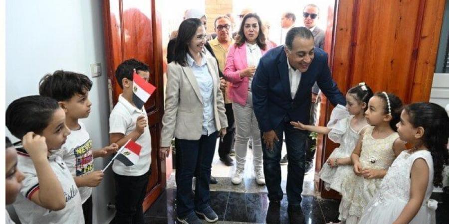 رئيس الوزراء يتفقد مركز تنمية الأسرة والطفل بزاوية صقر بالبحيرة