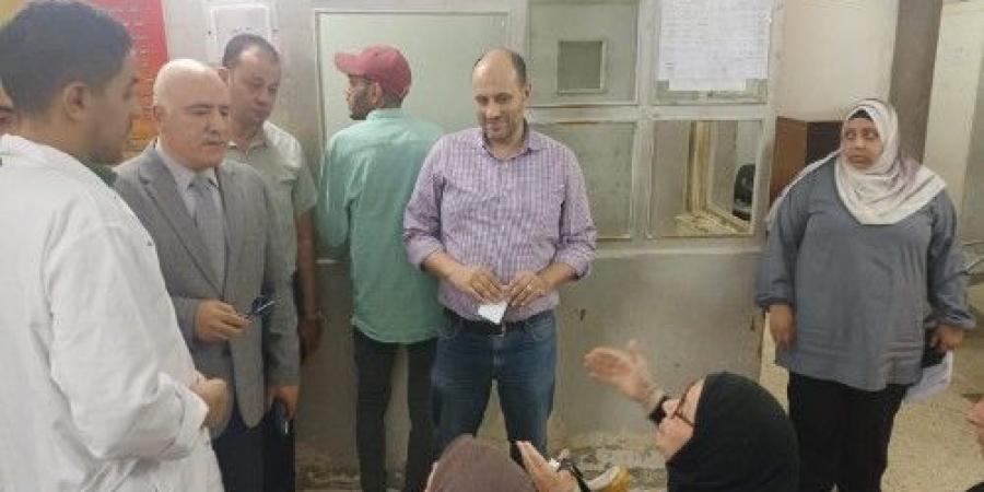 "الشلقاني" يطمئن على جودة الرعاية الصحية بالقناطر الخيرية