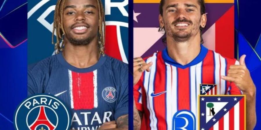الأن.. شاهد باريس سان جيرمان ضد اتلتيكو مدريد مباشر وبجودة متميزة