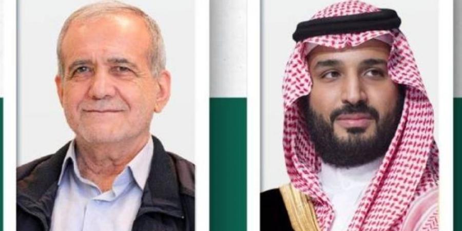 ولي العهد يواسي الرئيس الإيراني في ضحايا الاعتداءات الإسرائيلية