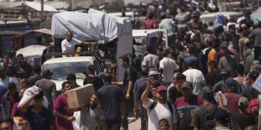 تقرير حقوقي: 325 شهيدًا و3000 جريح ضحايا القصف الإسرائيلي على نقاط توزيع المساعدات بغزة