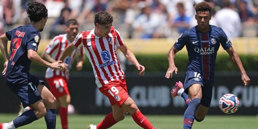 باريس سان جيرمان يكتسح أتلتيكو مدريد برباعية فى كأس العالم للأندية