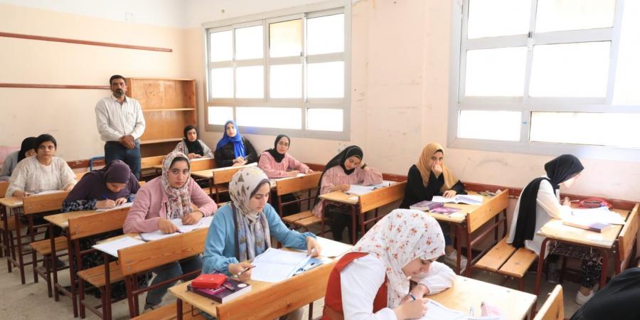 انطلاق ثان ايام امتحانات الثانوية العامة بكفرالشيخ
