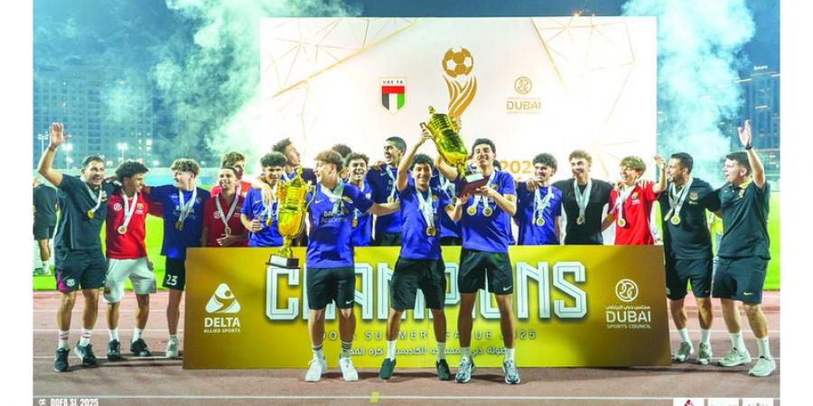 برشلونة يسيطر على ألقاب بطولة أكاديميات دبي
