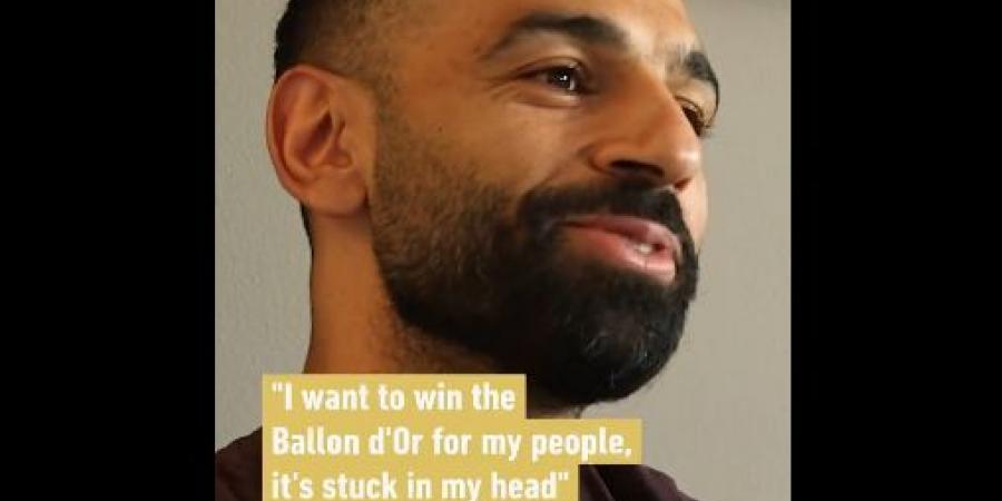 محمد صلاح: أسعى للفوز بالكرة الذهبية من أجل شعب مصر