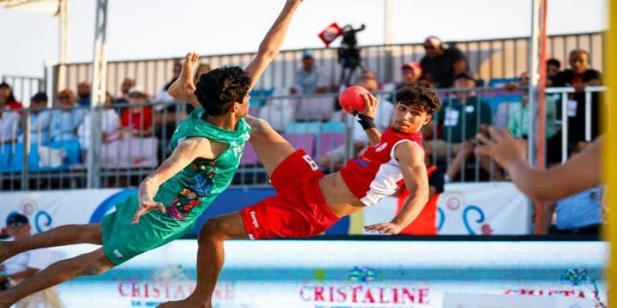المنتخب التونسي أصاغر يحقق أول فوز في الدور الرئيسي لمونديال كرة اليد الشاطئية