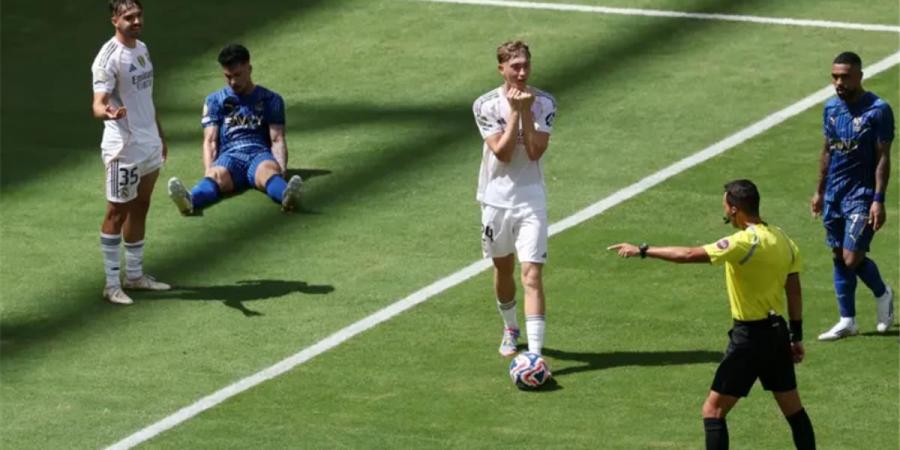 رجل مباراة ريال مدريد والهلال فى كأس العالم للأندية