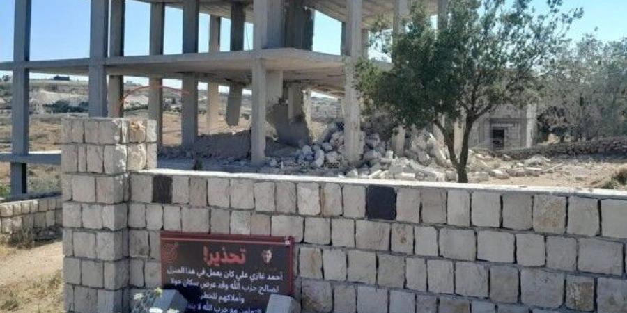 "النشرة": قوة إسرائيلية تسللت فجرًا إلى أطراف حولا وفجرت أحد المنازل
