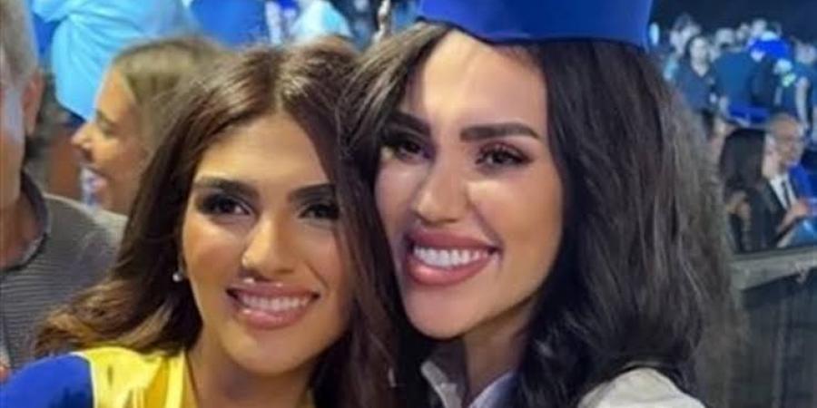 مي فاروق تحتفل بتخرج ابنتها زينة من المدرسة الثانوية