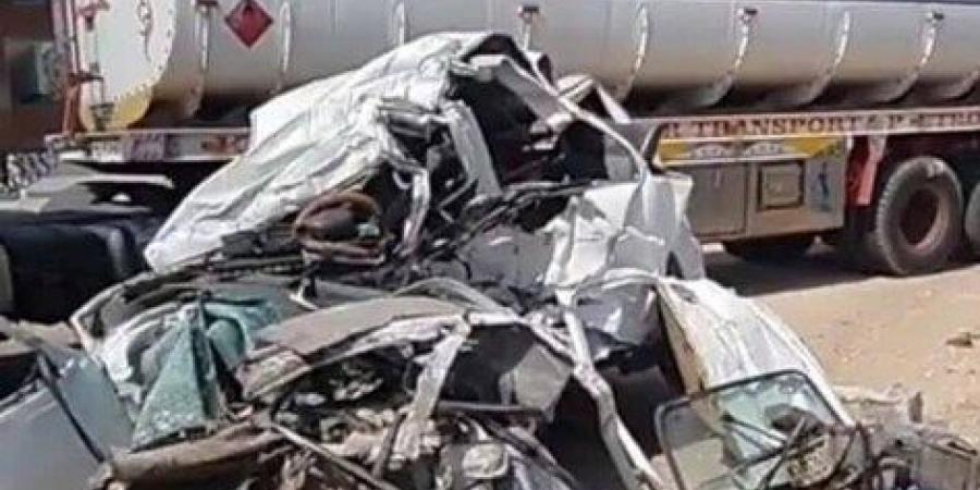 حبس سائق حادث الطريق الإقليمي بالمنوفية 4 أيام.. وزيرة التضامن تزور أسر الضحايا